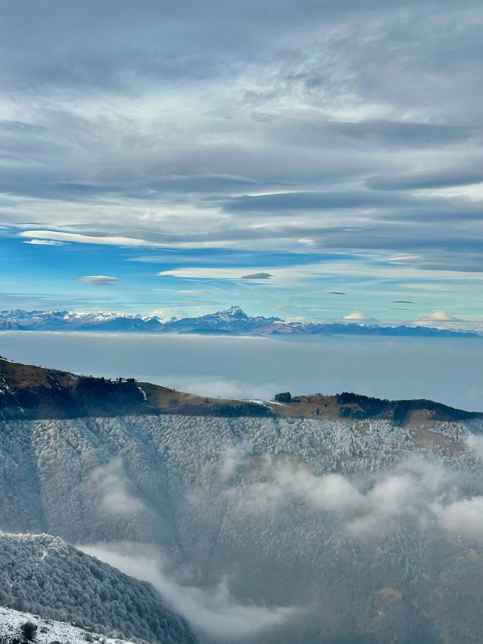 Inversione termica Alpi Marittime