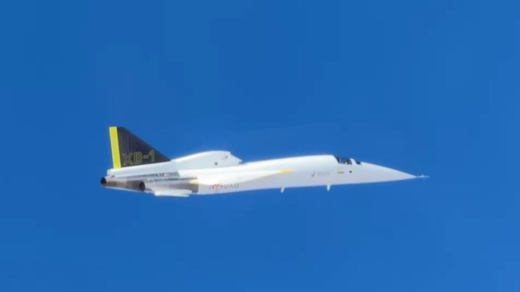 Boom Supersonic, volo jet XB-1