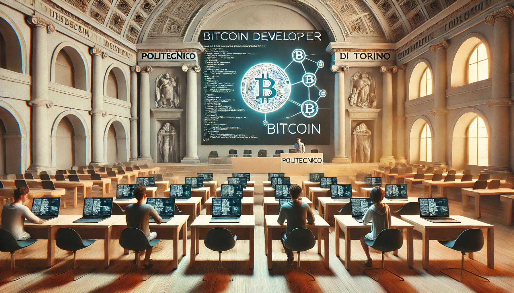 Criptovalute, al Politecnico di Torino il corso per gli sviluppatori di Bitcoin