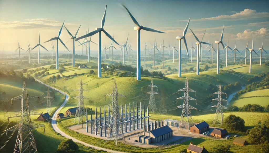 Energia eolica Gran Bretagna