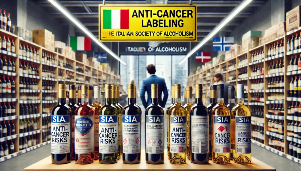 Etichette alcol