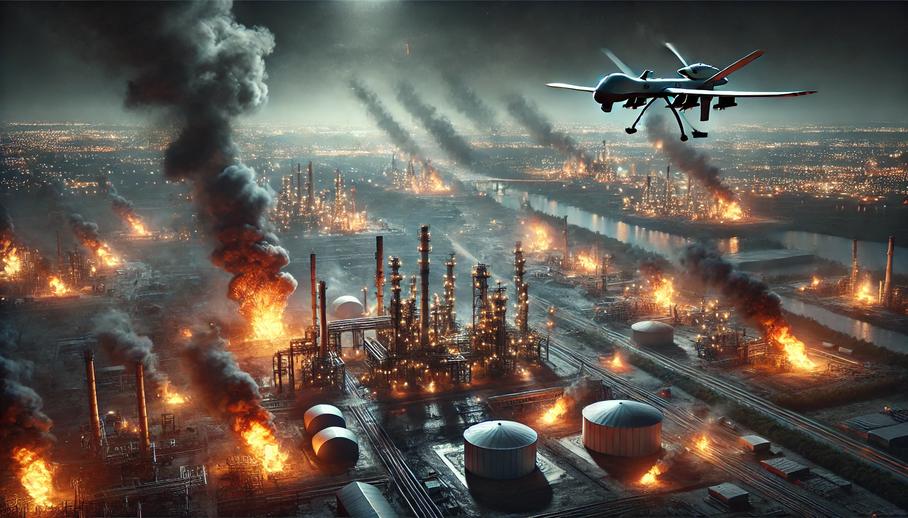 La Russia lancia droni kamikaze “Shahed”, l’Ucraina attacca una raffineria di petrolio e una centrale elettrica: ci sono morti