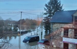 Guipry-Messac Ille-et-Vilaine Francia inondazioni