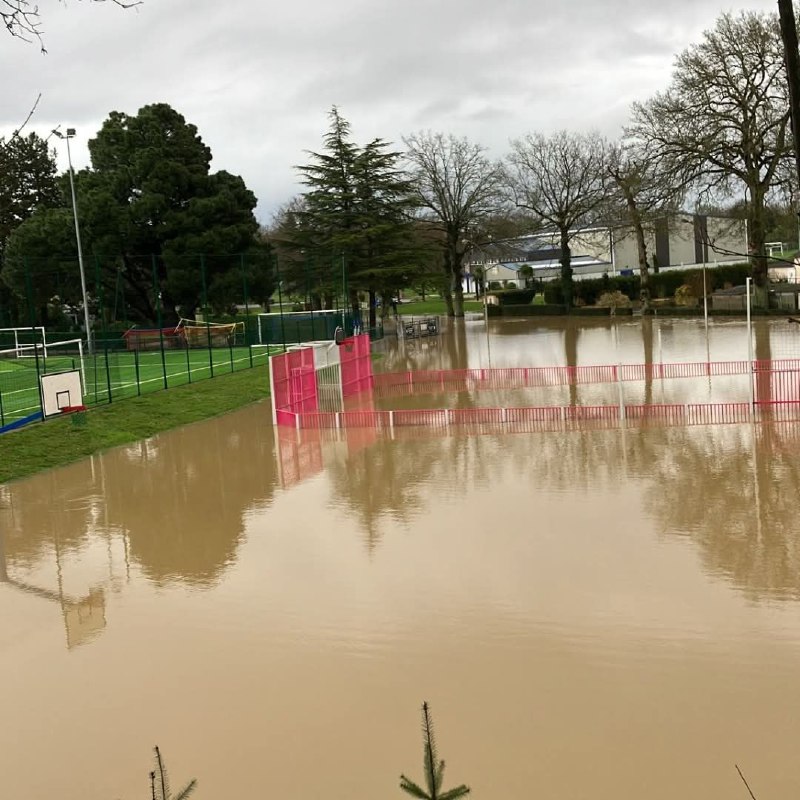 Guipry-Messac Ille-et-Vilaine Francia inondazioni