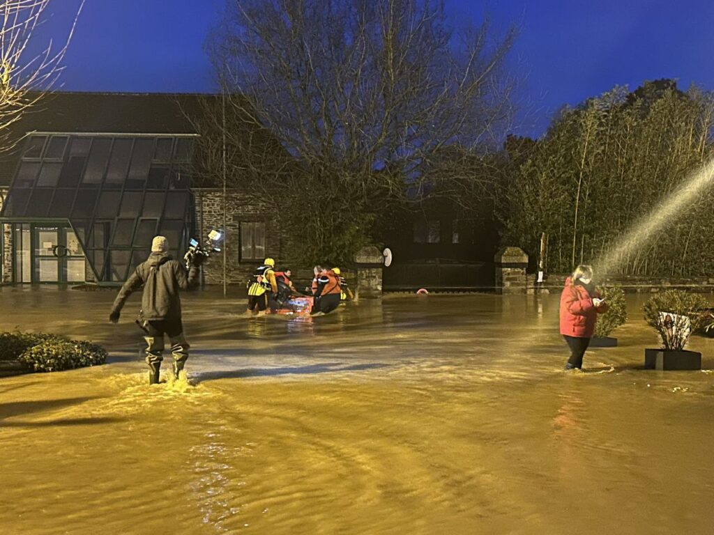 Guipry-Messac Ille-et-Vilaine Francia inondazioni