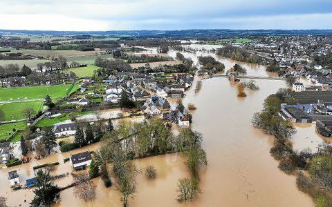 Guipry-Messac Ille-et-Vilaine Francia inondazioni