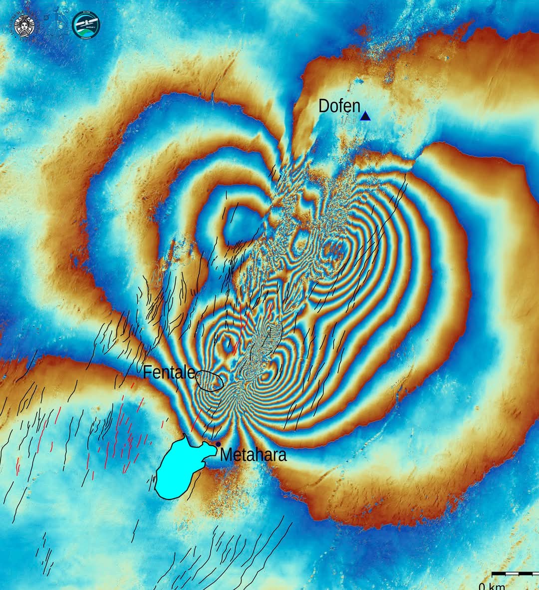 Intrusione magmatica in Etiopia