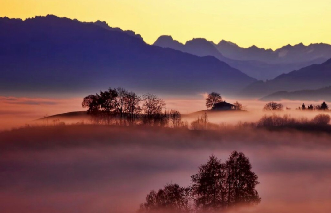 Inversione termica Alpi