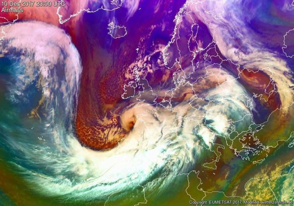 Irruzione fredda e richiamo caldo