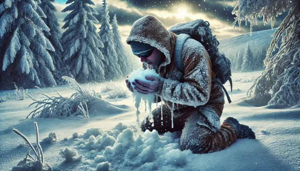 Mangiare neve