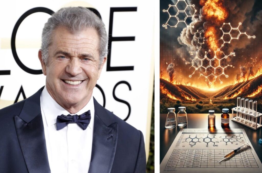 Mel Gibson incendi farmaco