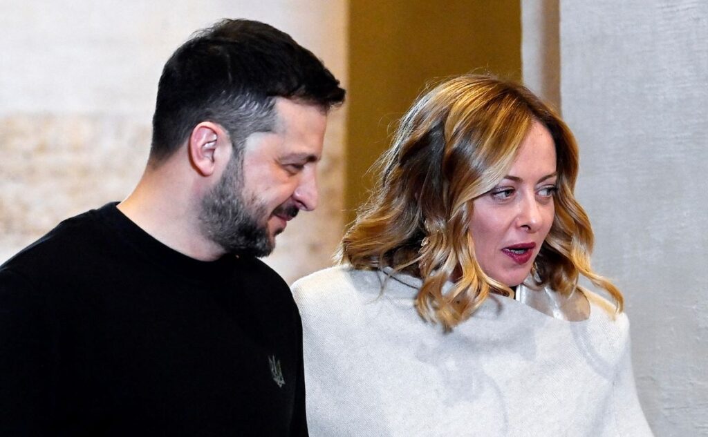 Meloni Zelensky