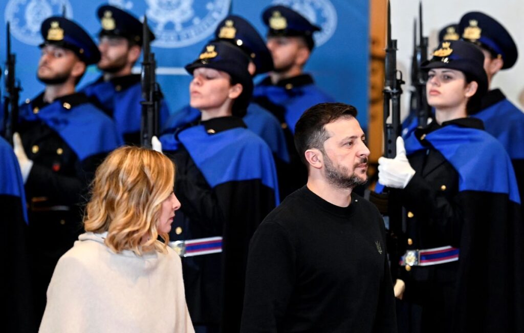 Meloni Zelensky