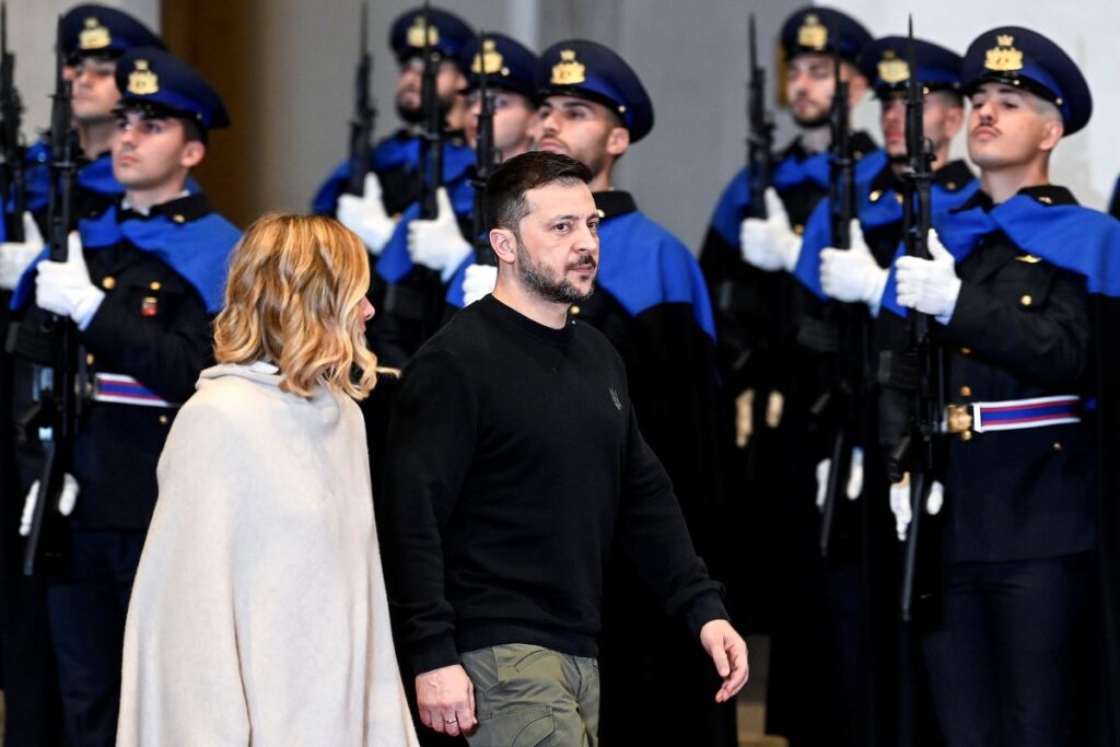 Meloni Zelensky