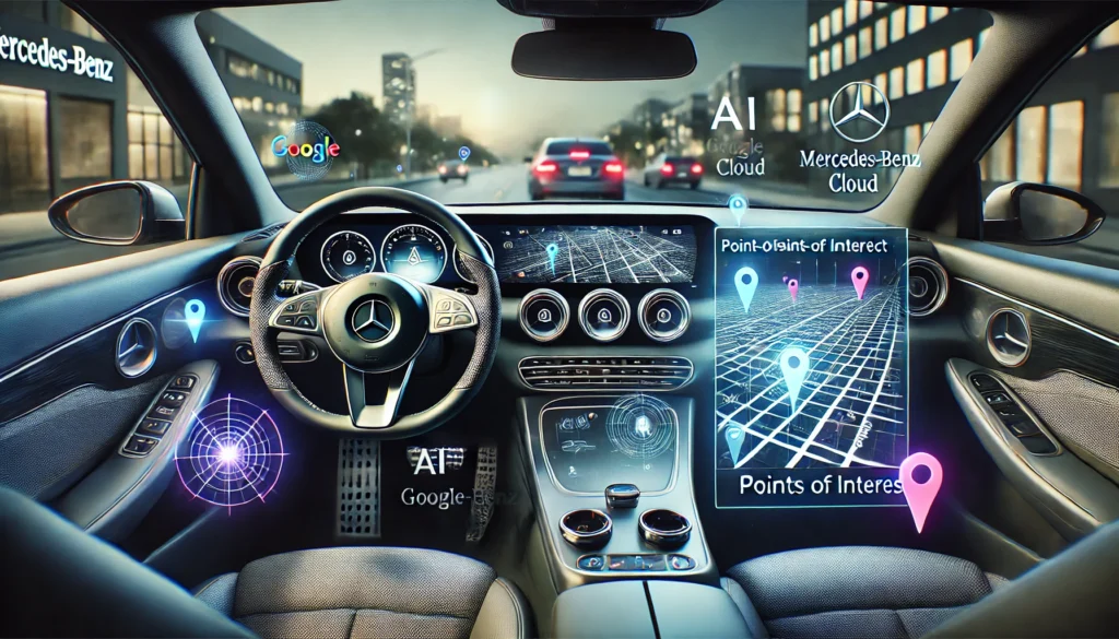 Mercedes Google