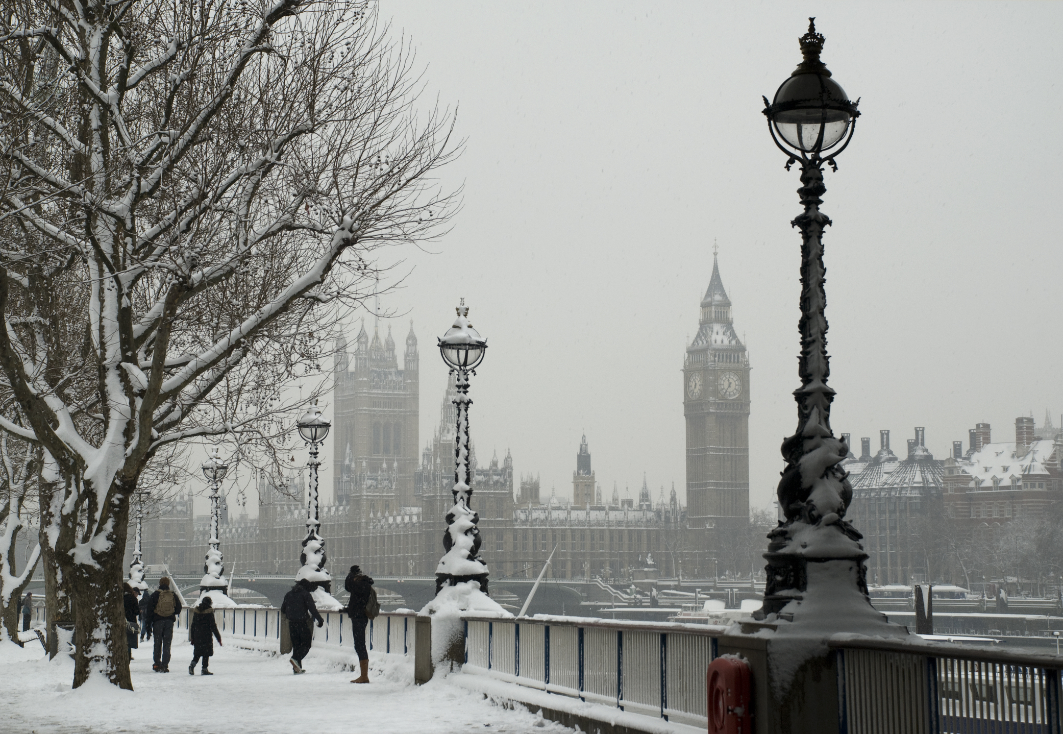 Neve a Londra