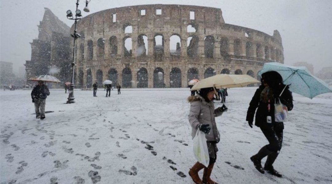Neve a Roma
