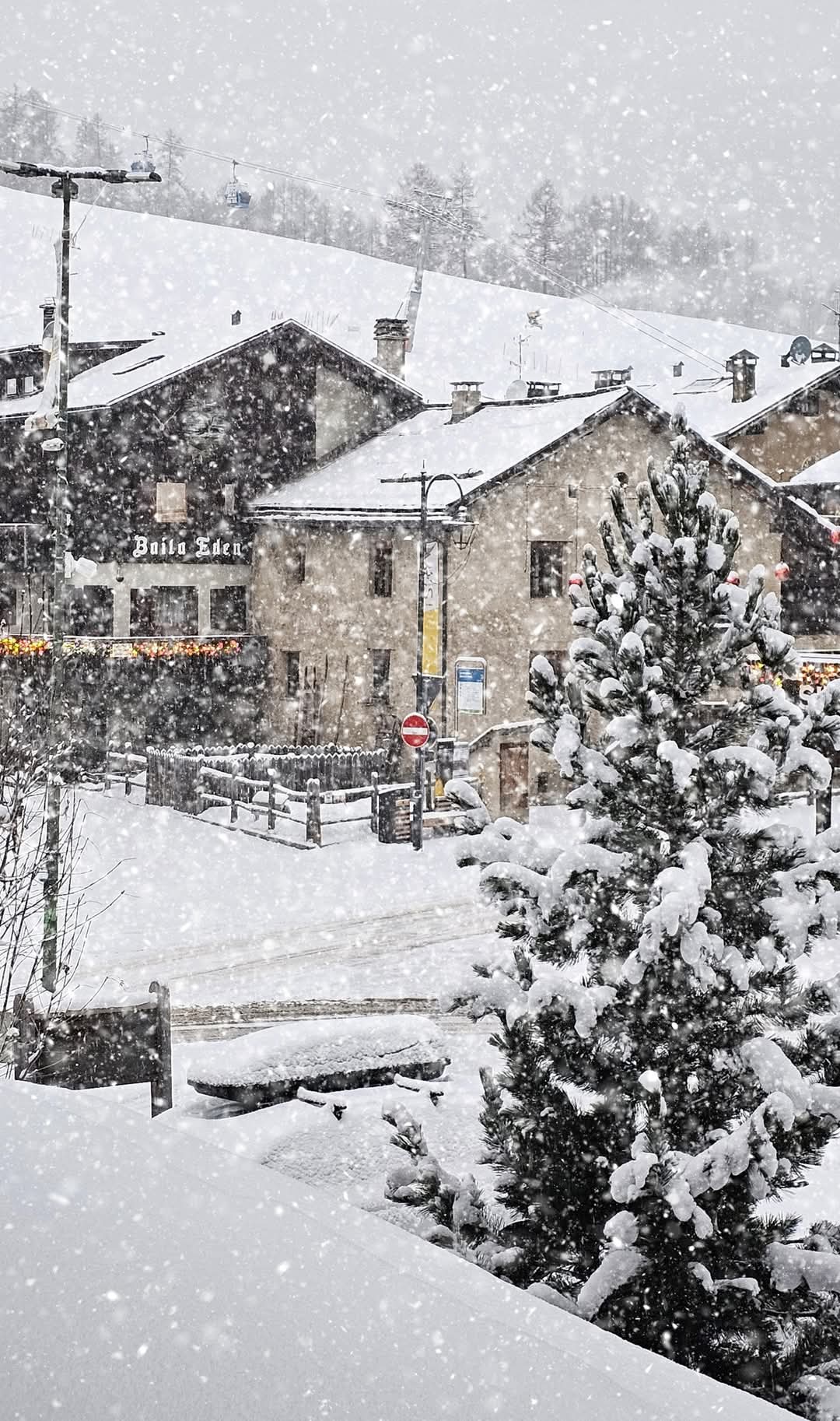 Nevicata Livigno
