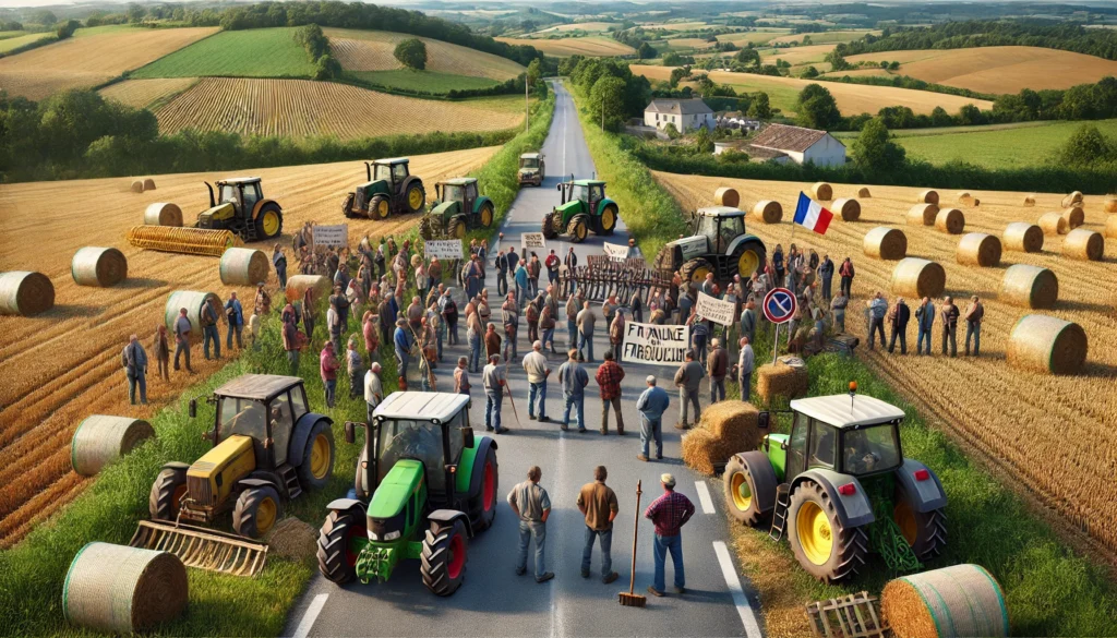 Protesta agricoltori Francia