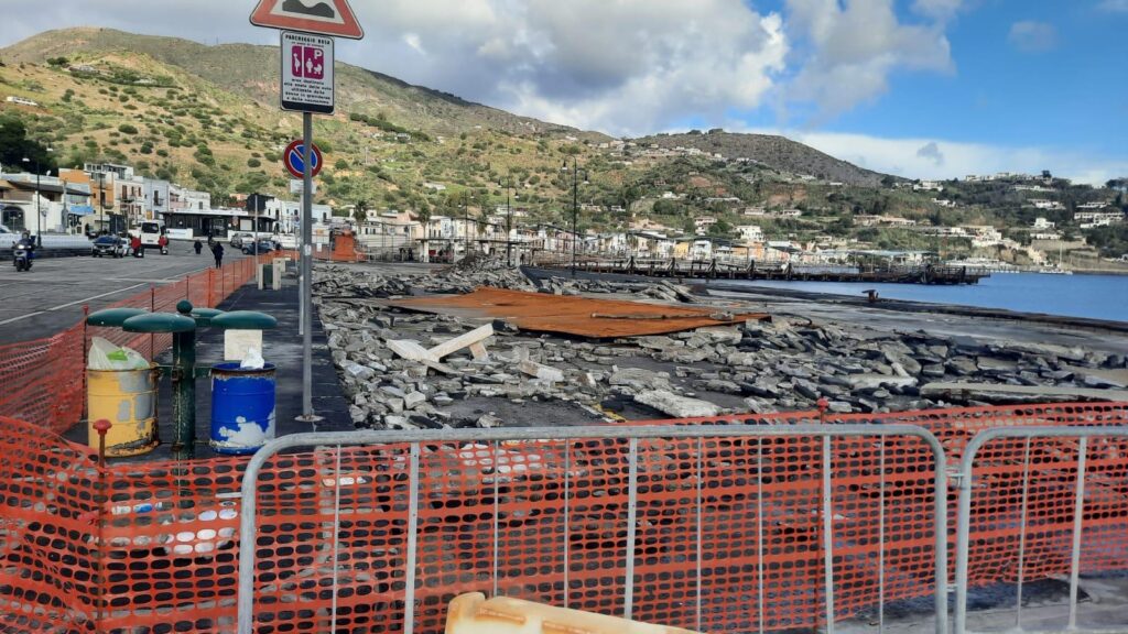 Sopralluogo di Basile a Lipari