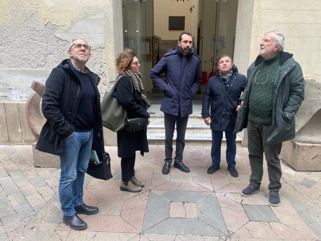 Sopralluogo di Basile a Lipari