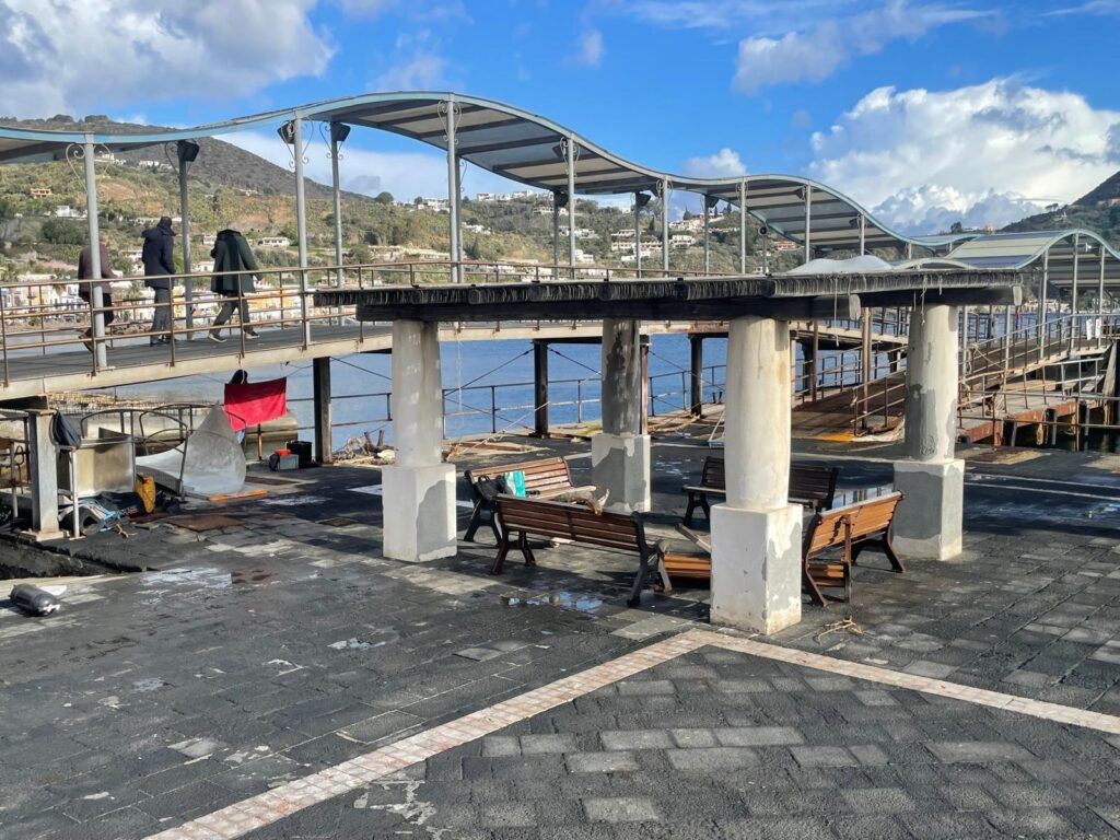 Sopralluogo di Basile a Lipari