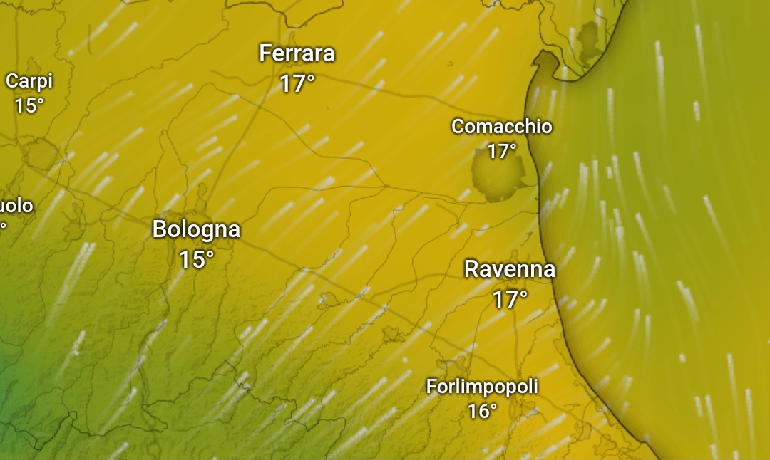 Temperature Romagna