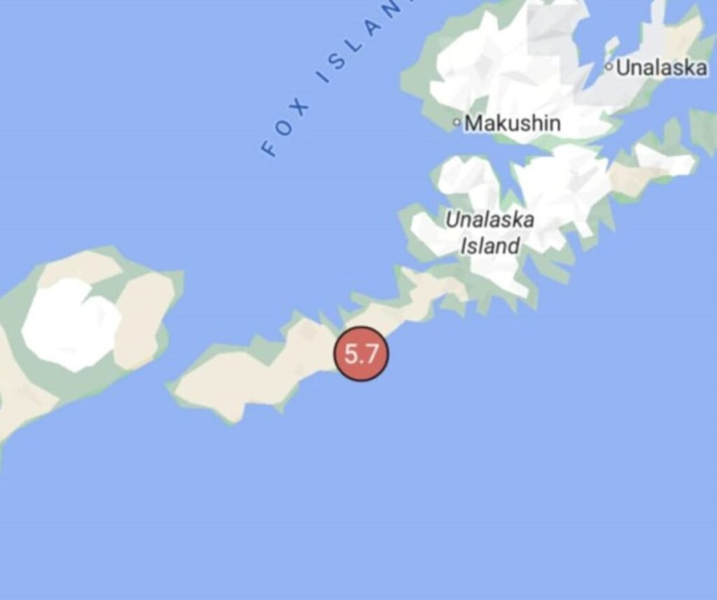 Terremoto Isole Fox