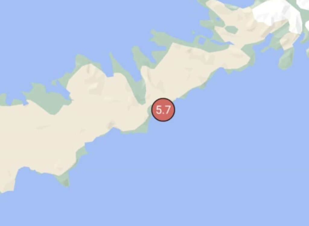 Terremoto Isole Fox
