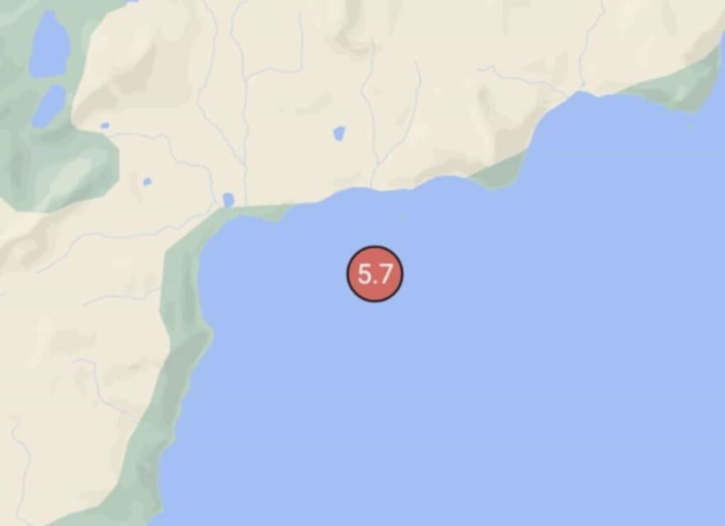 Terremoto Isole Fox