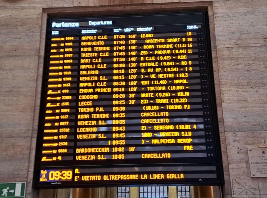 Treni Milano