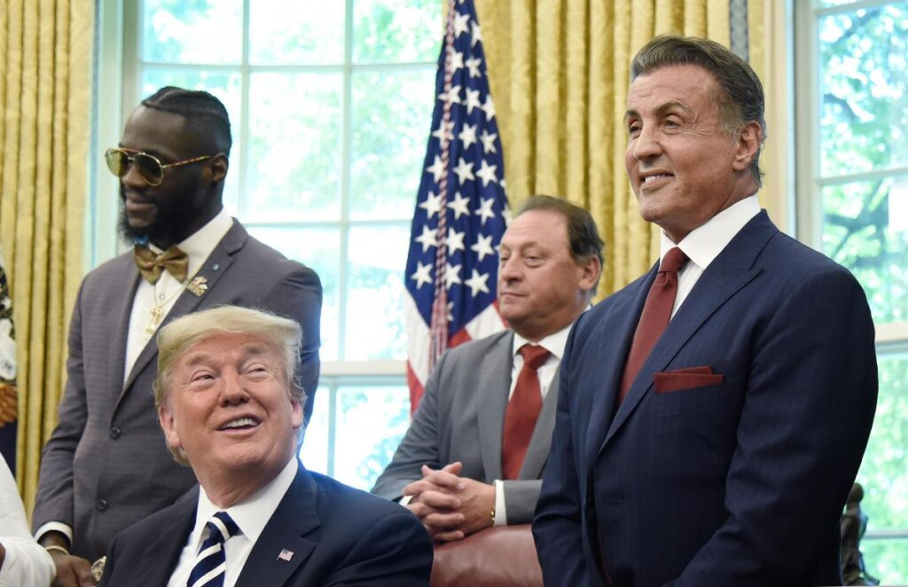 Trump Sylvester Stallone
