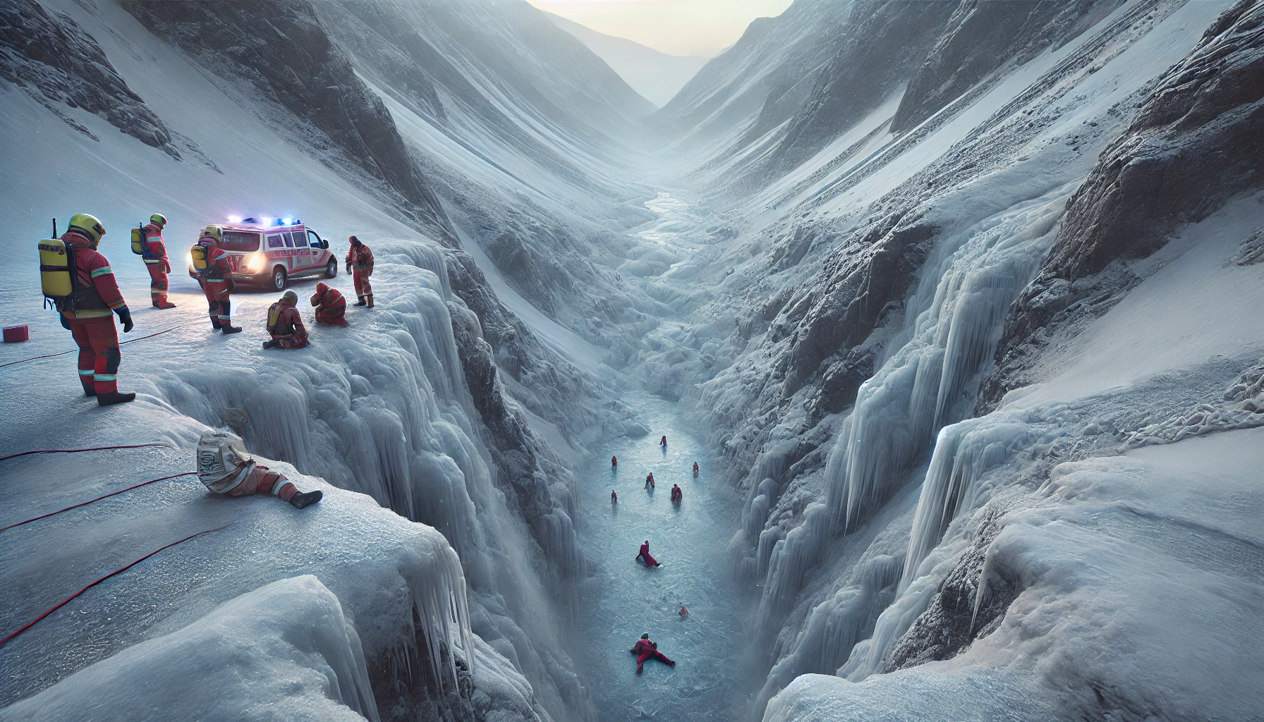 Scivola nel dirupo e muore: uomo tradito dal terreno ghiacciato