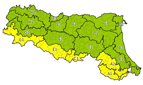 allerta meteo emilia romagna