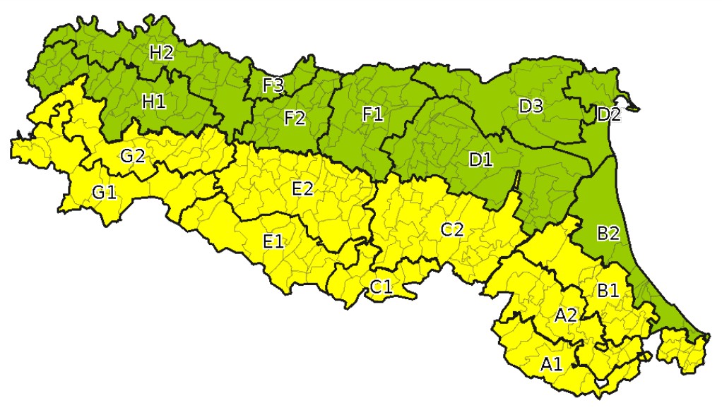 allerta meteo emilia romagna 27 gennaio