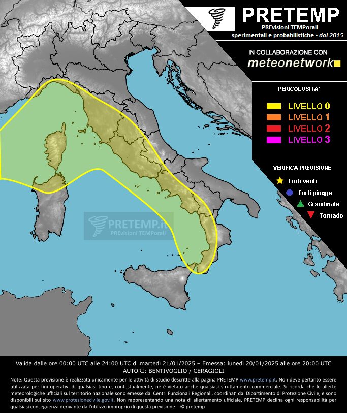 allerta meteo oggi