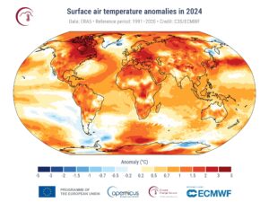 anomalia temperatura globale 2024