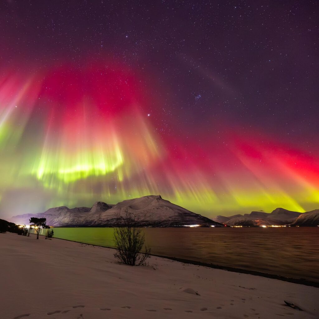 aurora norvegia capodanno