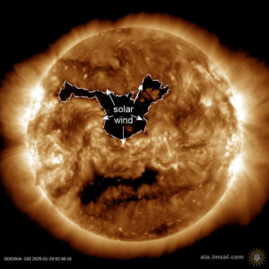 buco coronale vento solare tempesta geomagnetica sole