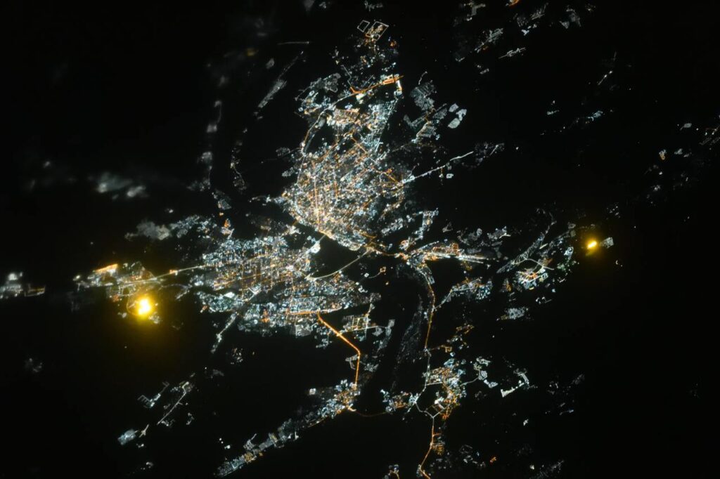 città russe spazio