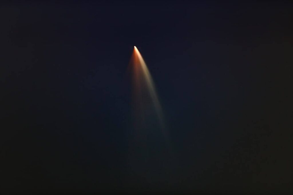 cometa C2024 G3 (ATLAS) stazione spaziale