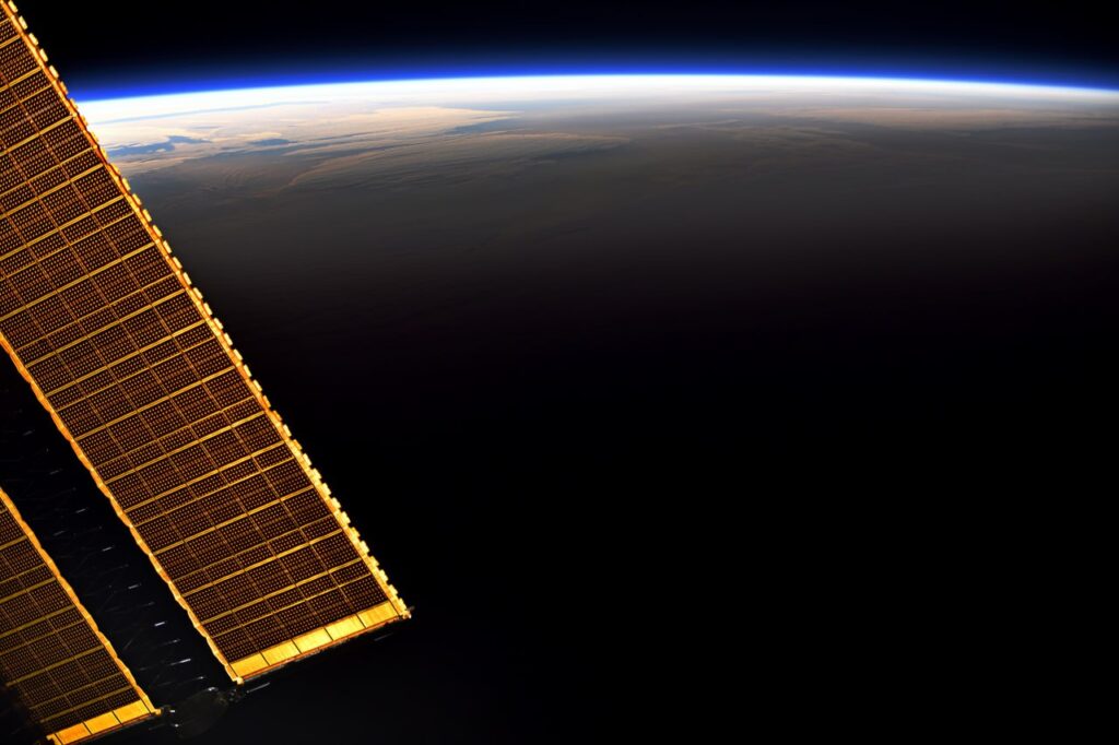 foto stazione spaziale Ivan Vagner