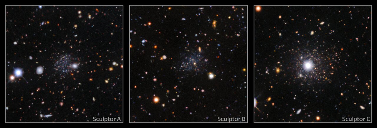 Astronomia: DECam e Gemini South scoprono tre piccole “città fantasma stellari”