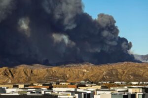 hughes fire incendio los angeles santa clarita