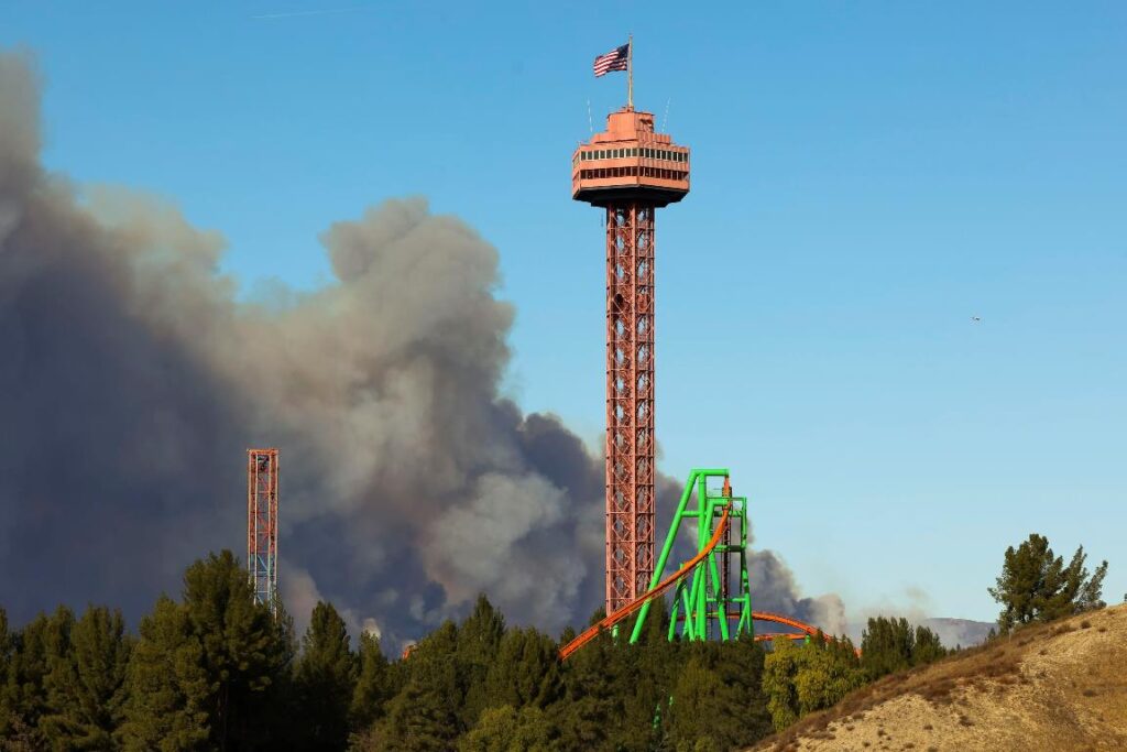 hughes fire incendio los angeles santa clarita