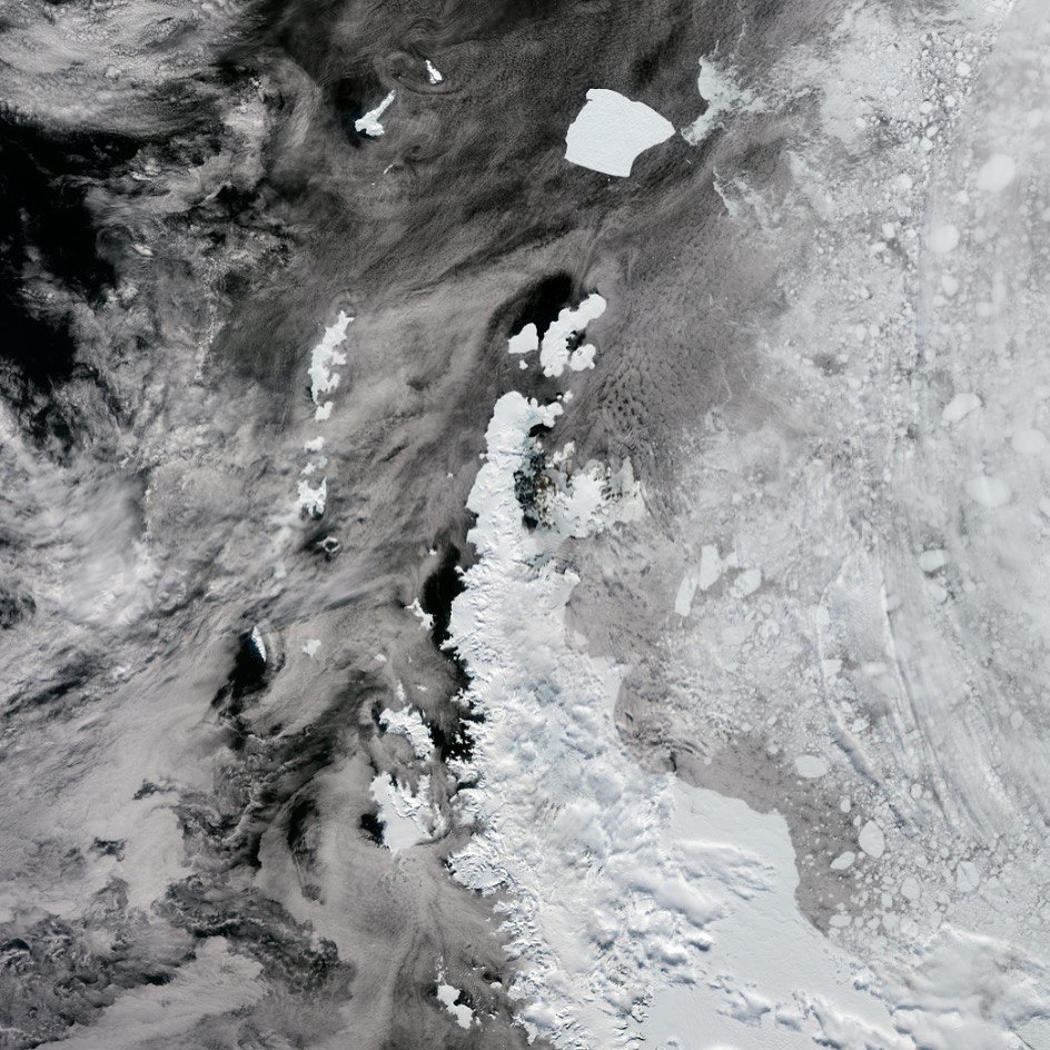iceberg a23a georgia sud
