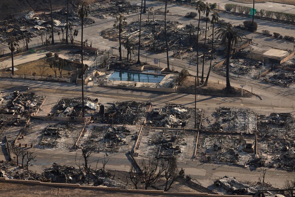 incendi california los angeles