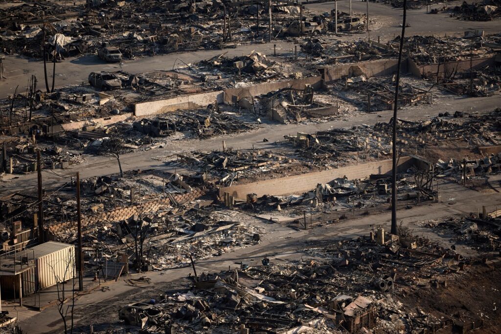incendi california los angeles