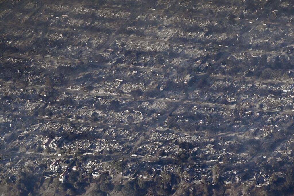 incendi los angeles california