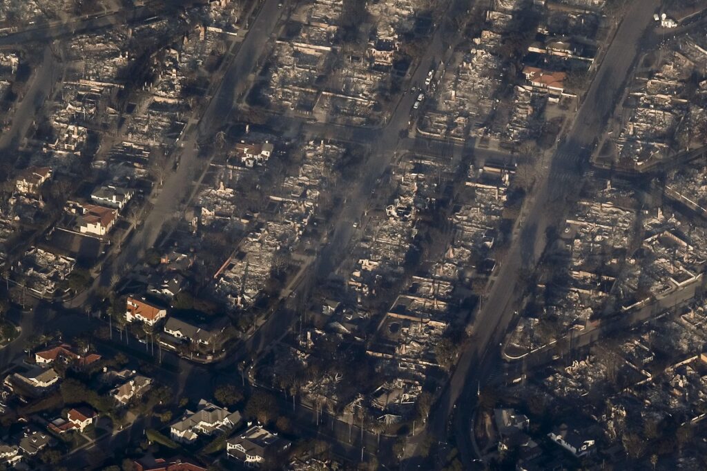 incendi los angeles california